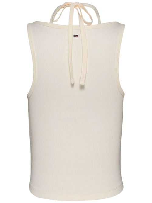 Top bianco in cotone Tommy Jeans | DW0DW20325YBH